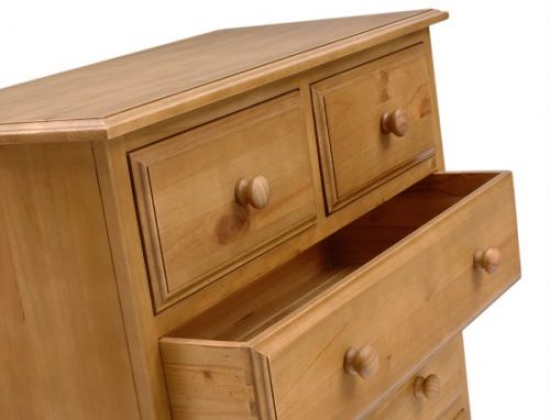 Routed 5 drawer chest
